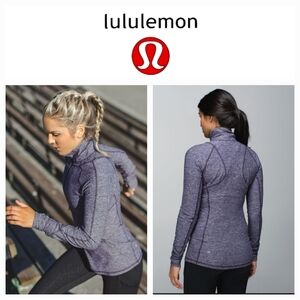 Lululemon size 6 Purple Long Sleeve Top
